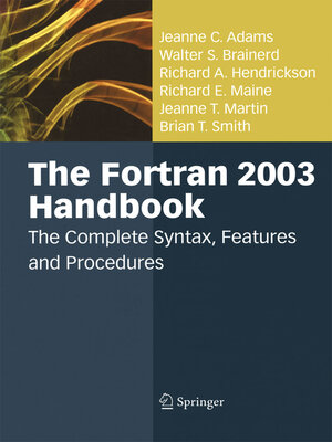 cover image of The Fortran 2003 Handbook